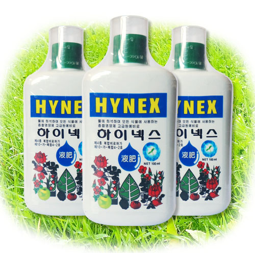 하이넥스 액체비료 100ml - 식물영양제 텃밭영양제 채소영양제 베란다텃밭 비료 복합비료