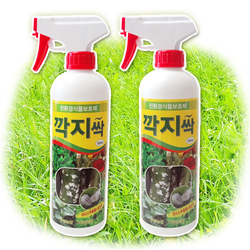 [식물용] 깍지싹 500ml(1개) - 깍지벌레 진드기 식물살충제 친환경살충제 살충제